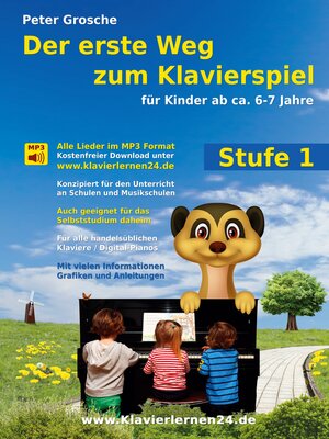 cover image of Der erste Weg zum Klavierspiel (Stufe 1)